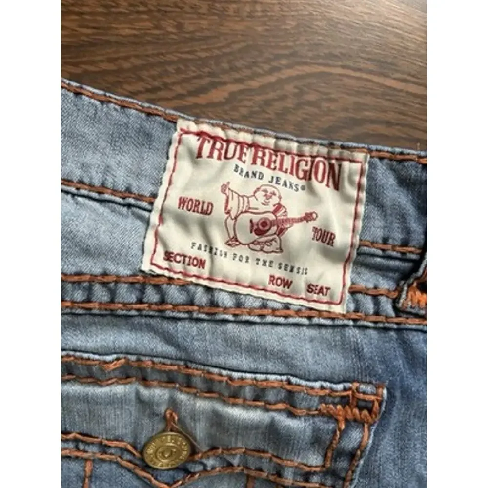 True Religion Rocco Super T Skinny Jeans Size 40 Rare